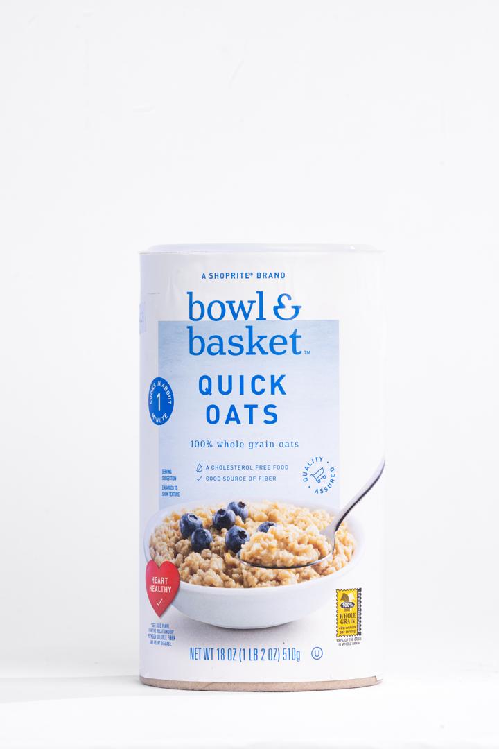 Quick Oats Bowl & Basket
