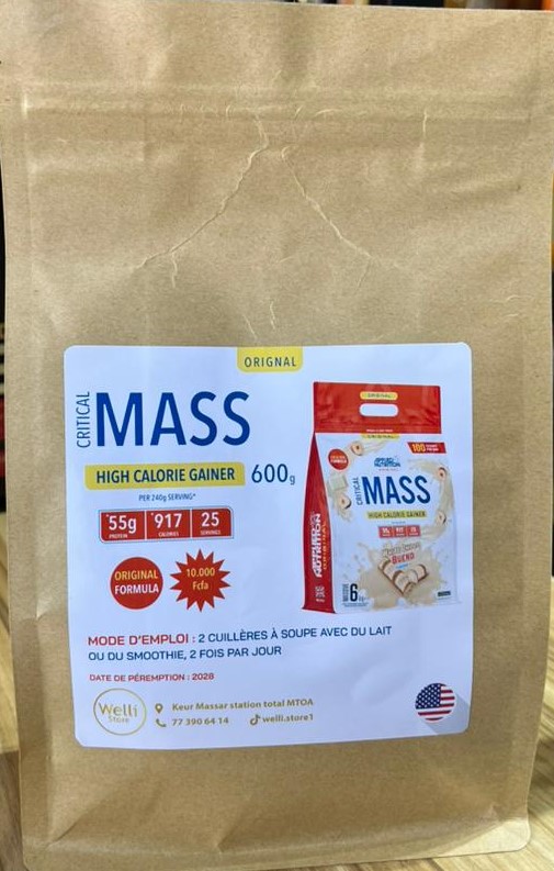 Critical Mass High Calories 600g