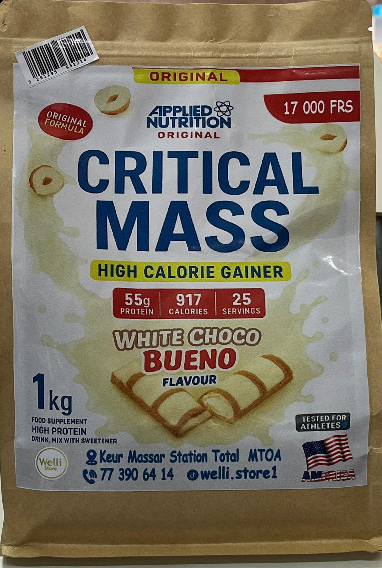 Critical Mass High Calories Bueno 1kg